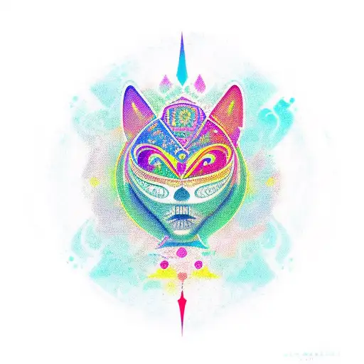 Naves espaciales, cultura maya tattoo design idea