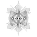 symmetrical  tattoo design idea