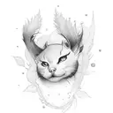 peaches tattoo design idea