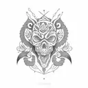 margarita tattoo design idea