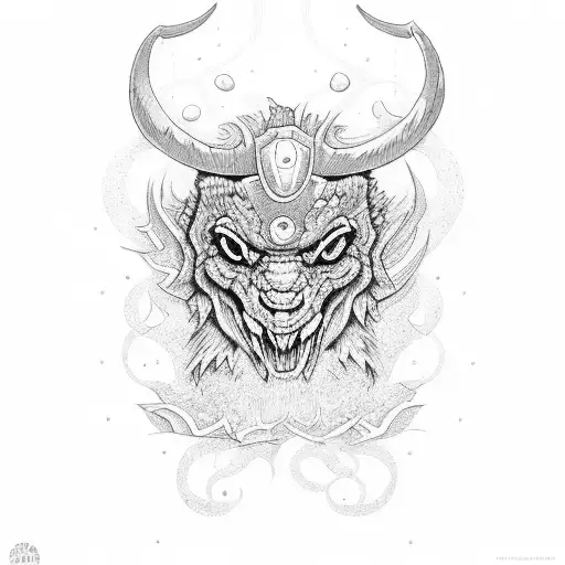 carpenter hammer tattoo design idea