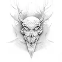 carpenter hammer tattoo design idea