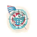 ironman triathlon tattoo design idea