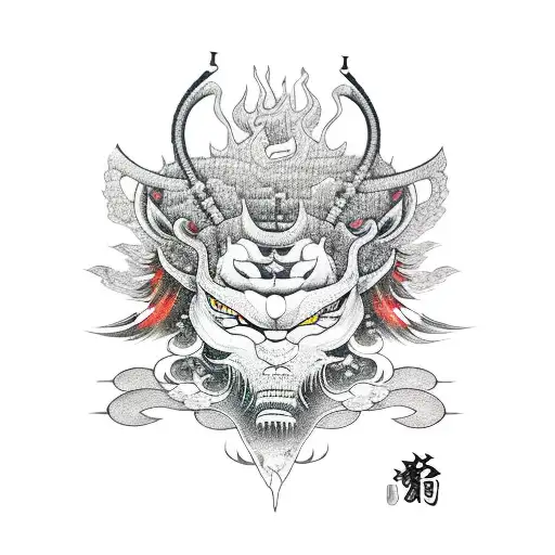 drift car  tattoo design idea