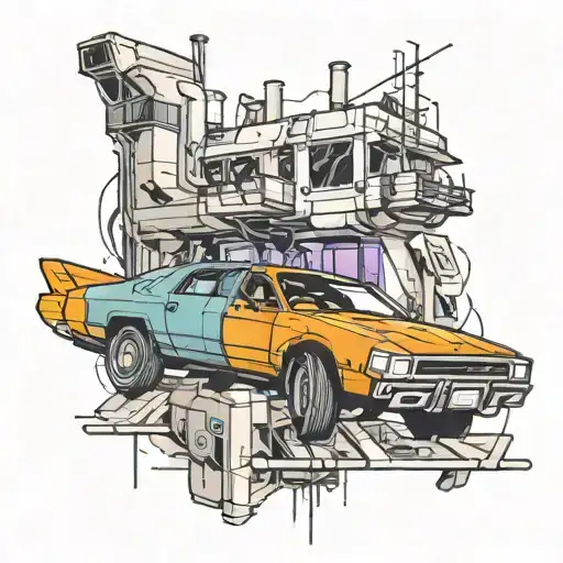 blade runner 2048 tattoo design idea