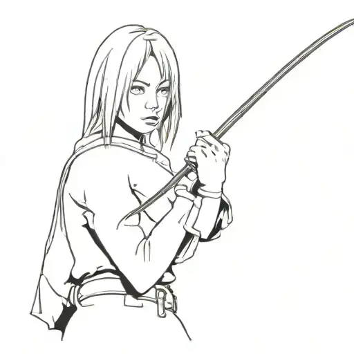 kill bill tattoo design idea