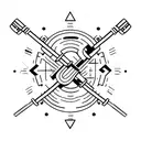 Discipline equals freedom. barbells. crossfit tattoo design idea