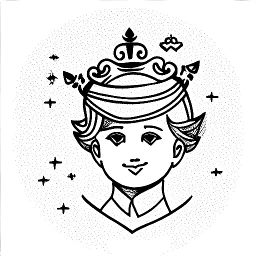 little princep  tattoo design idea