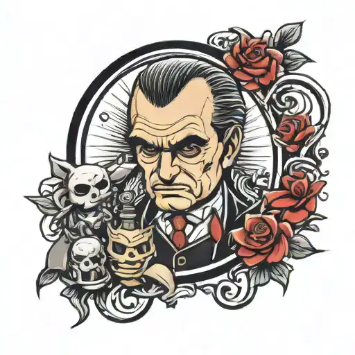 godfather toys tattoo design idea