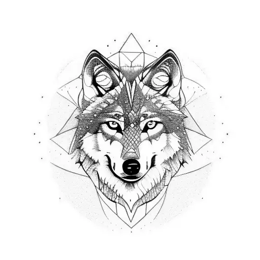 Geometric Wolf Tattoo And Meaning | TattooInkFixers | by TattooInkFixers |  Medium