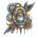 electrical engineering tattoo design idea