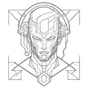 Cyberpunk edgerunners sandevistan tattoo design incorporating tattoo design idea