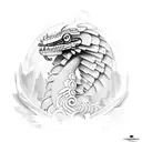 quetzalcoatl tattoo design idea