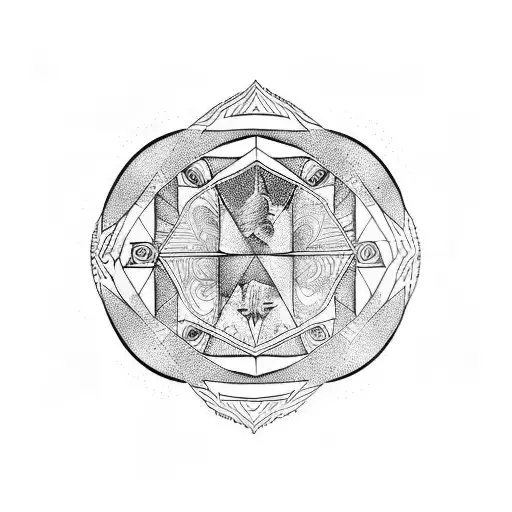 born loser Gemini tattoo design idea