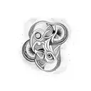 born loser Gemini tattoo design idea