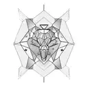 born loser Gemini tattoo design idea