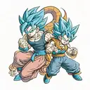 goku and beerus tattoo design idea