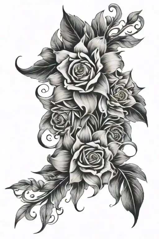 script writing tattoo design idea