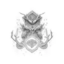 long live m long live j tattoo design idea