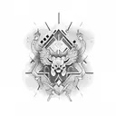 long live m long live j tattoo design idea