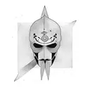 zorro naranja rojiso tattoo design idea