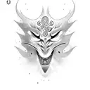 zorro naranja rojiso tattoo design idea