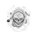 the world is mine tattoo design idea