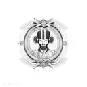 the world is mine tattoo design idea