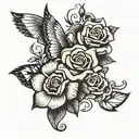 memorial piece for mom who was best friend tattoo tattoo design idea