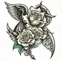 memorial piece for mom who was best friend tattoo tattoo design idea