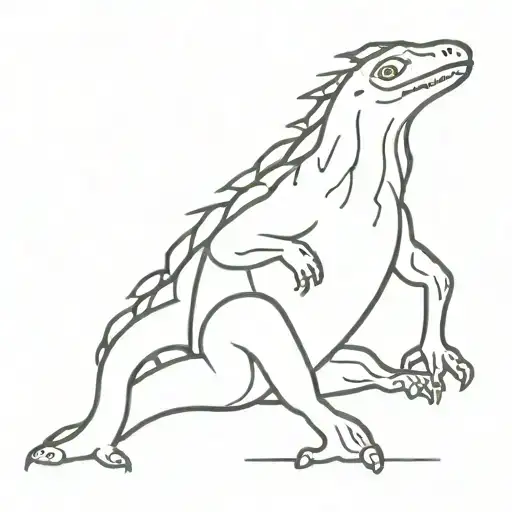 king gizzard and the lizard wizard tattoo design idea