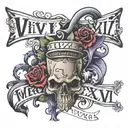 VII・II・MMXXII WITH IT SAYING FOREVER AND ALWAYS tattoo design idea