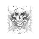 grunge tattoo design idea