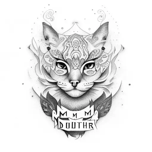 My douther name which is aryana  tattoo design idea