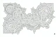 sanskrit tattoo design idea