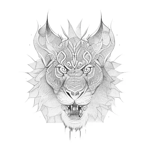 Scanor Leon tattoo design idea