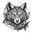 firefox tattoo design idea