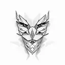 words "Vega - Rivera" vertically tattoo design idea