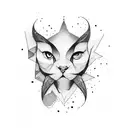 words "Vega - Rivera" vertically tattoo design idea