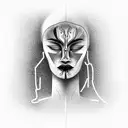 Mental Confusion Man tattoo design idea