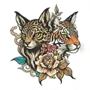 Laurie and Oscar mixed together tattoo design idea