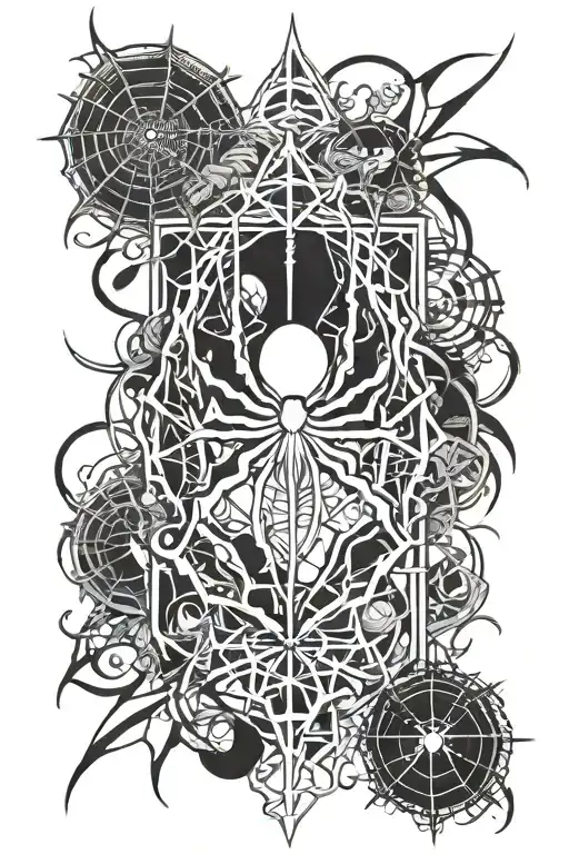 phantom troupe spider tattoo design tattoo design idea