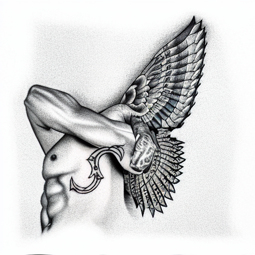 andrew tate gay tattoo design idea
