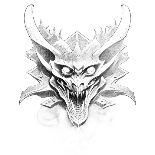 Chemistry, dungeon and dragons, fantasy  tattoo design idea