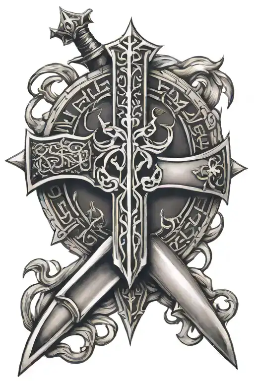 knights Templar symbols ceremony   tattoo design idea
