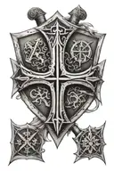 knights Templar symbols ceremony   tattoo design idea