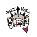 a tattoo with Jesus, Beelzebub, joker, Gatsu and the legendary pokemon tattoo design idea