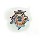 capybara  tattoo design idea