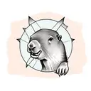 capybara  tattoo design idea
