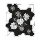 metatron sacred geometry tattoo design idea